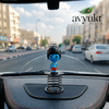 AVYUKT WORLD Krishna Keychains (set of 5) & Fun spring Combo