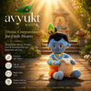 Avyukt Krishna Soft Toy (with Pot) - 10.5inch