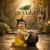 Avyukt Bal Krishna Sculpture (with pot)