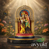 Avyukt Radha Krishna Marble Dust Sculpture
