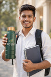 Avyukt Eclair Copper Bottle (Green)