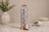Avyukt Copper Bottle (3D Meena) - Blue