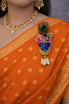Avyukt Shreenathji Mukharvind Brooch - Pack of 5