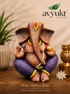 Avyukt Viraasat Vinayak (Orange & Royal Purple)