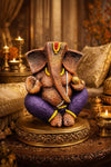 Avyukt Viraasat Vinayak (Orange & Royal Purple)