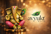 Avyukt Viraasat Vinayak (Olive Green & Pink)