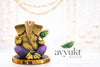 Avyukt Viraasat Vinayak (Gold & Royal Purple)