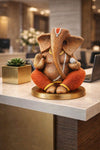 Avyukt Viraasat Vinayak (Rust Orange)