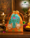 Avyukt Kamdhenu Potli Bag Pack of 3