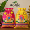 Avyukt Navrang Ganpati Potli Bag pack of 3
