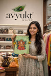 Avyukt Lotus Ganesh Potli Bag Pack of 3