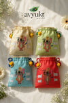 Avyukt Shreenathji with Cow Potli Bag Pack of 3