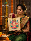 Avyukt Bal Ganesh with Birds Zip Bag Pack of 2
