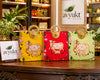Avyukt Half Design Cow Zip Bag Pack of 2