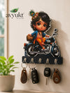 Avyukt Krishna With Riding Bike Key Holder