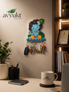 Avyukt Dhayaan Krishna Wooden Printed Key Holder