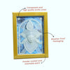 Wall Hanging Glass Photo Frame of Goddess