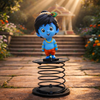 Fun Spring Krishna