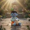 Krishna Soft Toy (with Pot) (10.5inch)