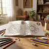 Mandala Arts Colouring Book : Level 2