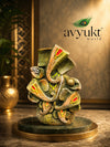 Avyukt Divine PanchMukhi Ganesh (olive green)