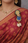 Avyukt Shreenathji Brooch (Regular)- Pack of 5