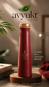 Avyukt Eclair Copper Bottle - (Red)