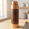 Avyukt Copper Bottle (Full Carving)