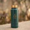 Avyukt Eclair Copper Bottle (Green)