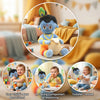 Avyukt Krishna Soft Toy (with Pot) - 10.5inch