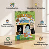 Scratch The Divine: Shri Krishna, Magic Fun Activity Book
